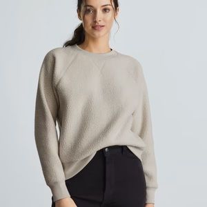 Everlane ReNew Fleece Raglan Sweatshirt